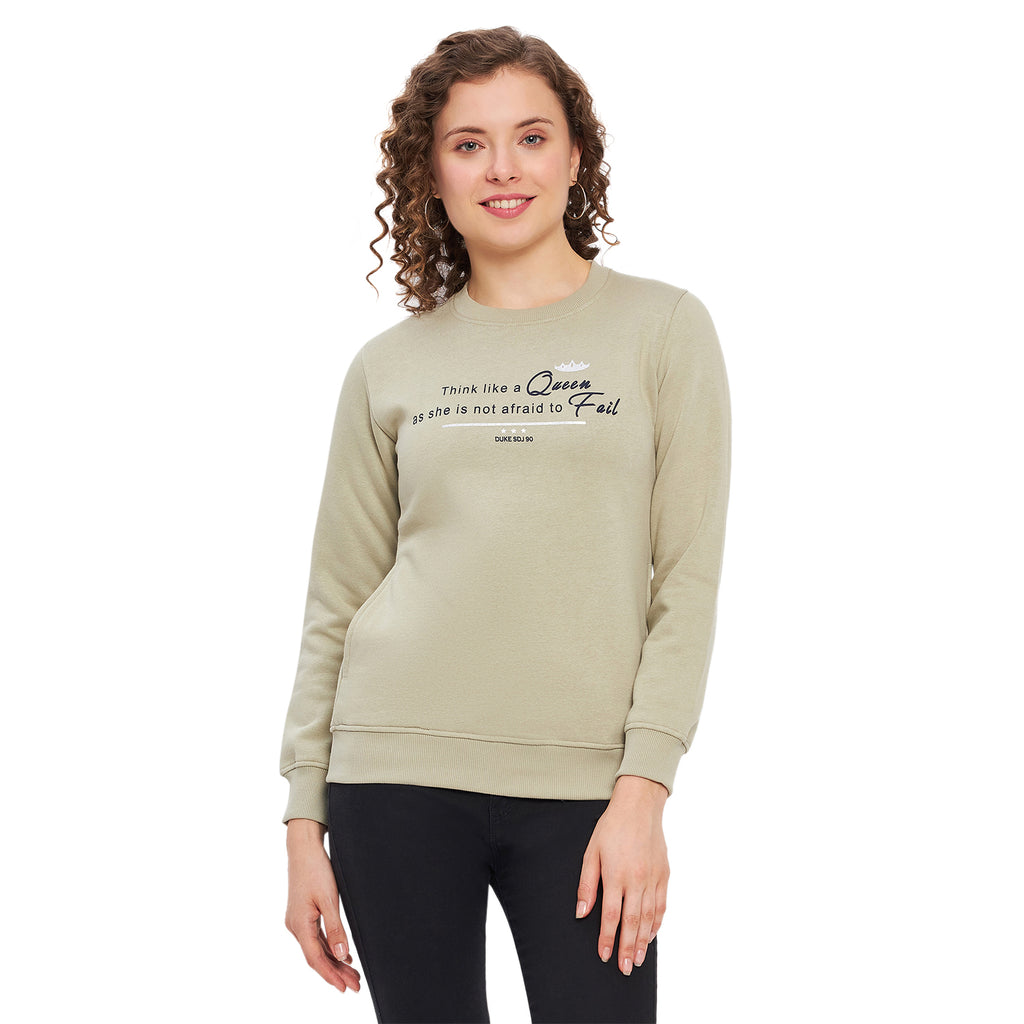 Duke Urban Women Printed Sweatshirt (LFX872)