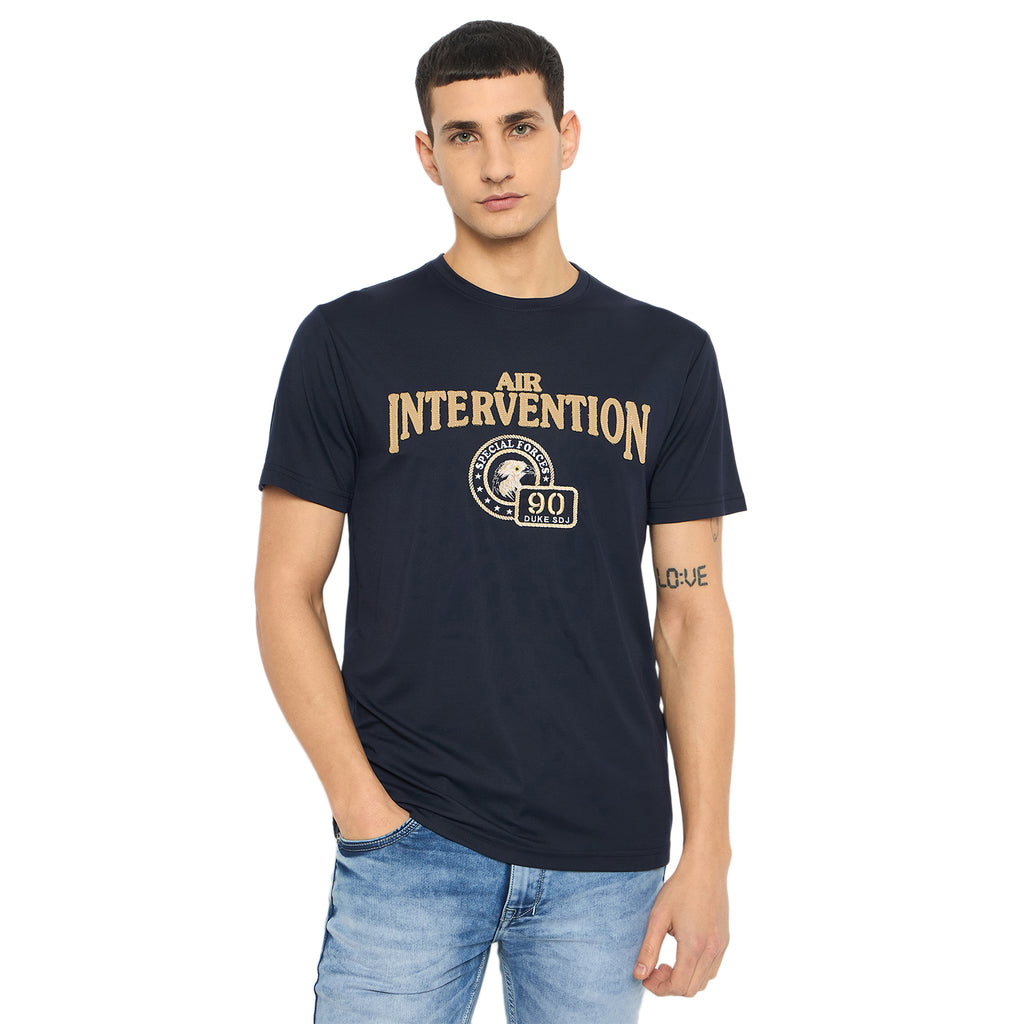 Duke Urban Men Half Sleeve Cotton T-shirt (LF7142)