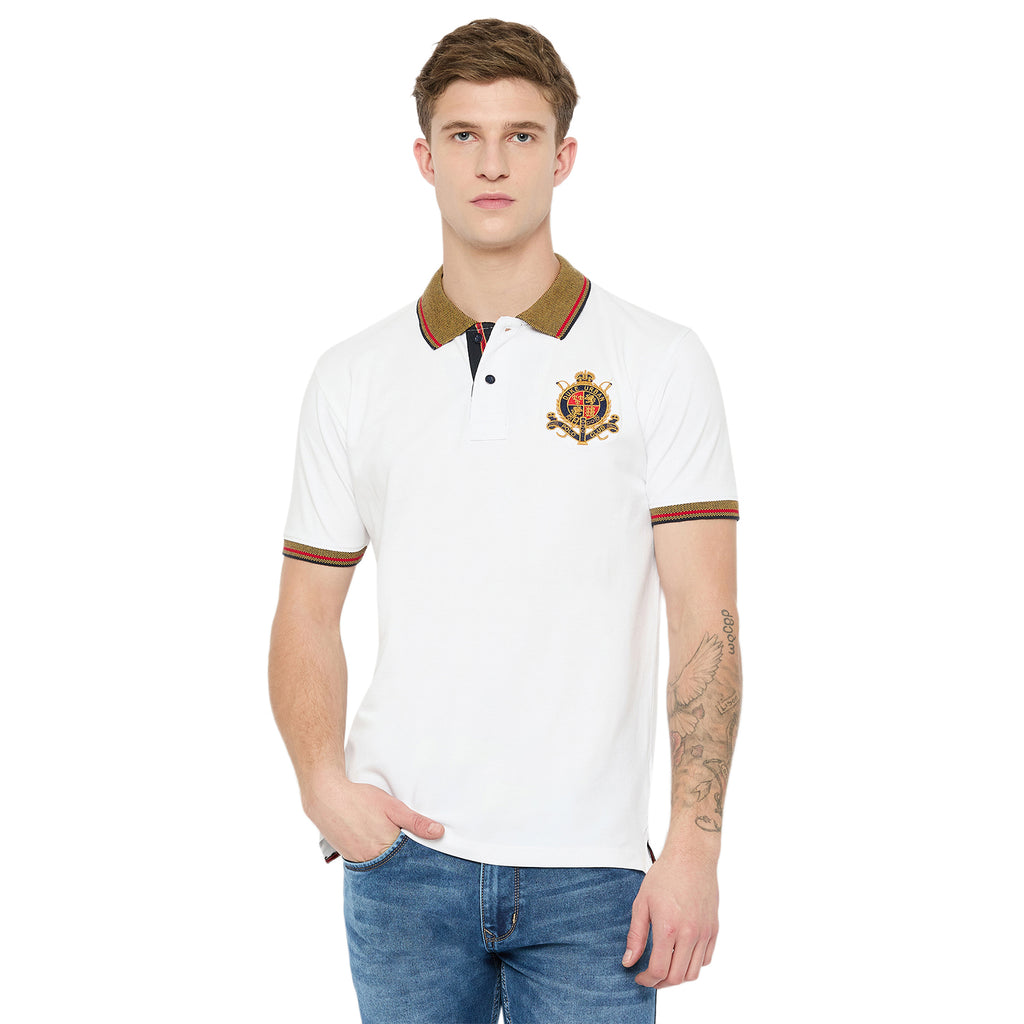 Duke Urban Men Half Sleeve Cotton Tshirt (LF7238)