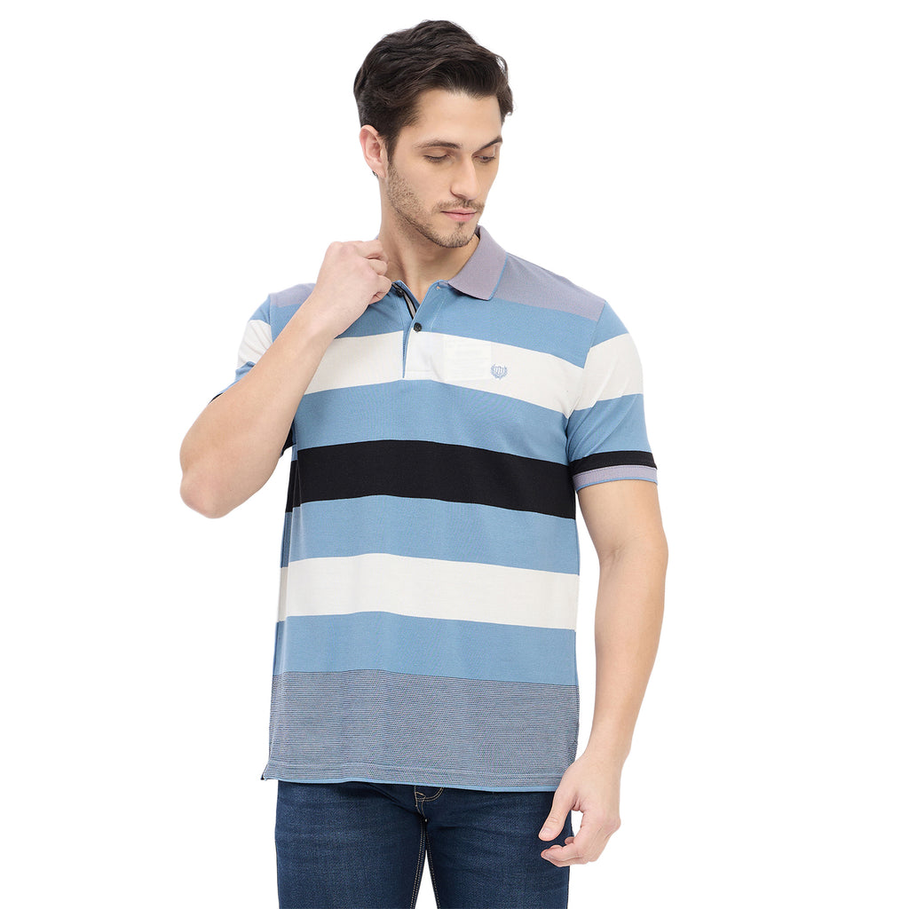 Duke Urban Men Half Sleeve Cotton T-shirt (LF7206)