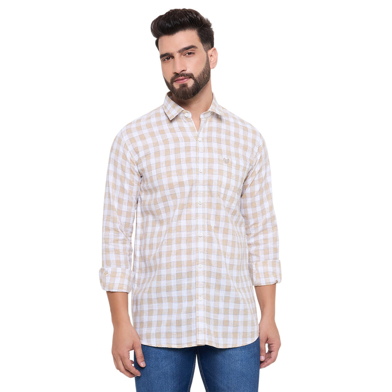 Duke Urban Men Full Sleeve Cotton Shirt (SDO6CKV)