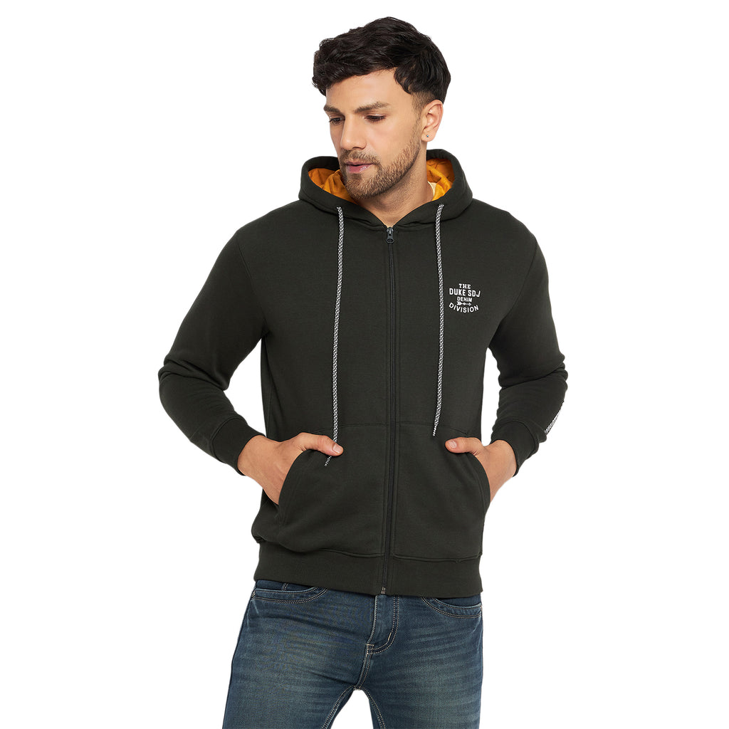 Duke Urban Men Hooded Neck Sweatshirt (LF6212)