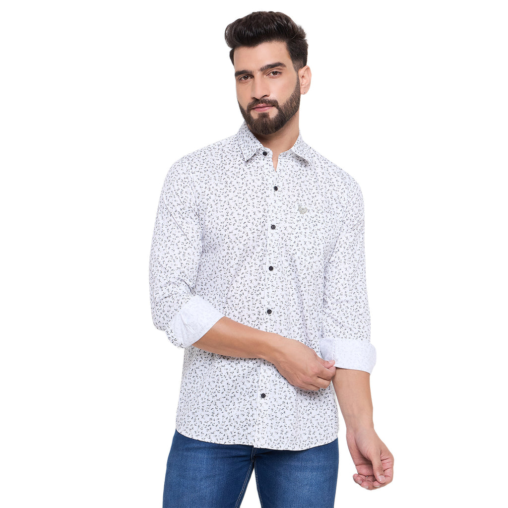 Duke Urban Men Full Sleeve Cotton Shirt (SDO6PRTT)