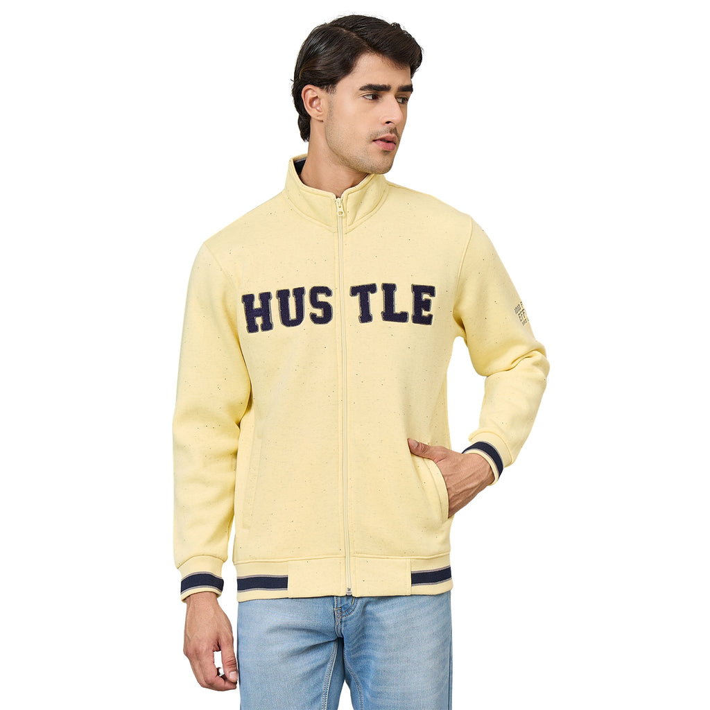 Duke Urban Men Full Zip High Neck Sweatshirt (LF6412)