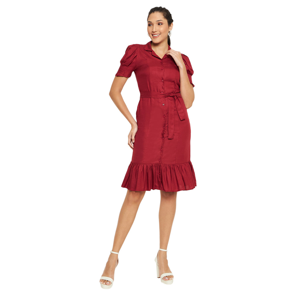 Duke Urban Women Half Sleeve Long Dresses (SDX3711)