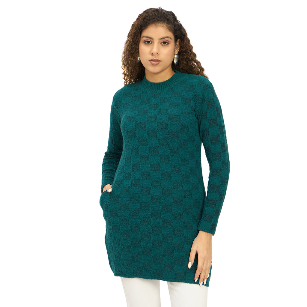 Duke Urban Women Full Sleeve Round Neck Sweater (SDS1256N)