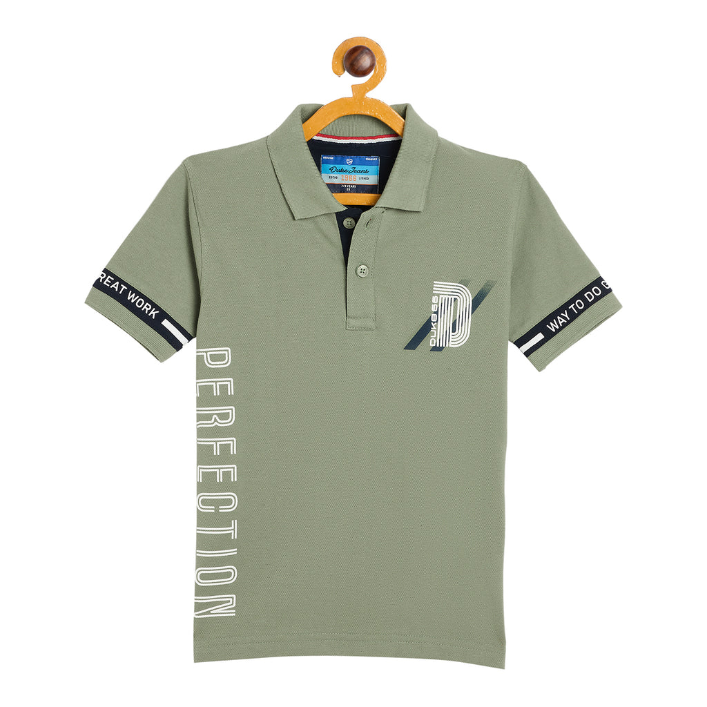 Duke Urban Boys Half Sleeve Cotton T-Shirt (LF708)