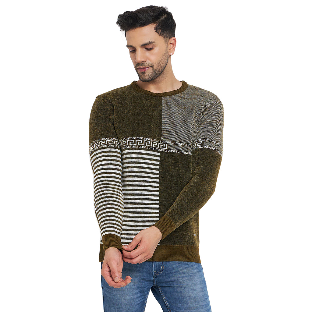 Duke Urban Men Full Sleeve Round Neck Pullover (SDS2117)