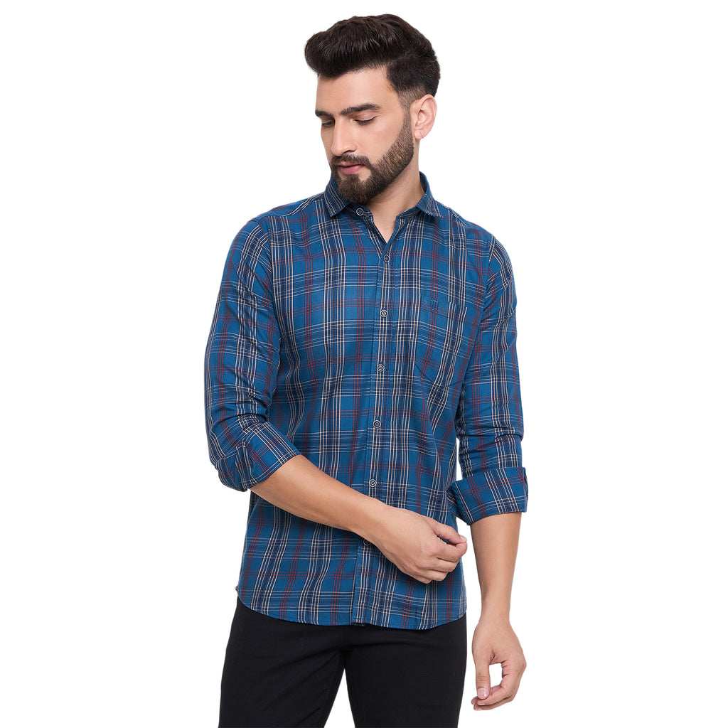 Duke Urban Men Full Sleeve Cotton Shirt (SDO8CKQ)