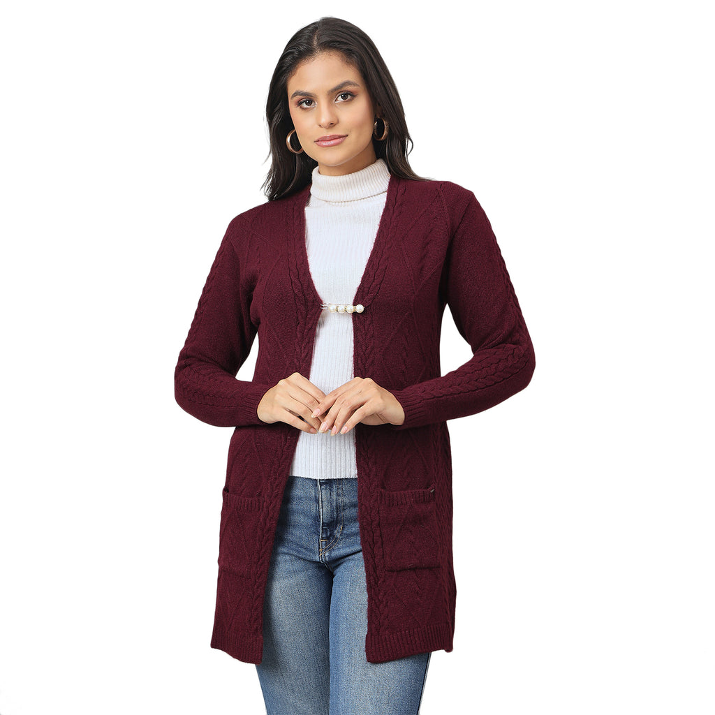 Duke Urban Women Full Sleeve Regular Shrug (SDS1403)