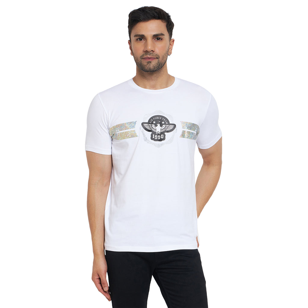 Duke Urban Men Half Sleeve Cotton T-shirt (LF7137)