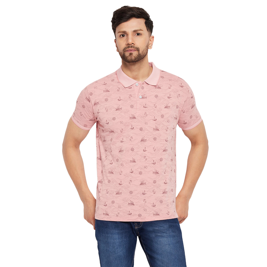 Duke Urban Men Half Sleeve Cotton T-shirt (LF5870)