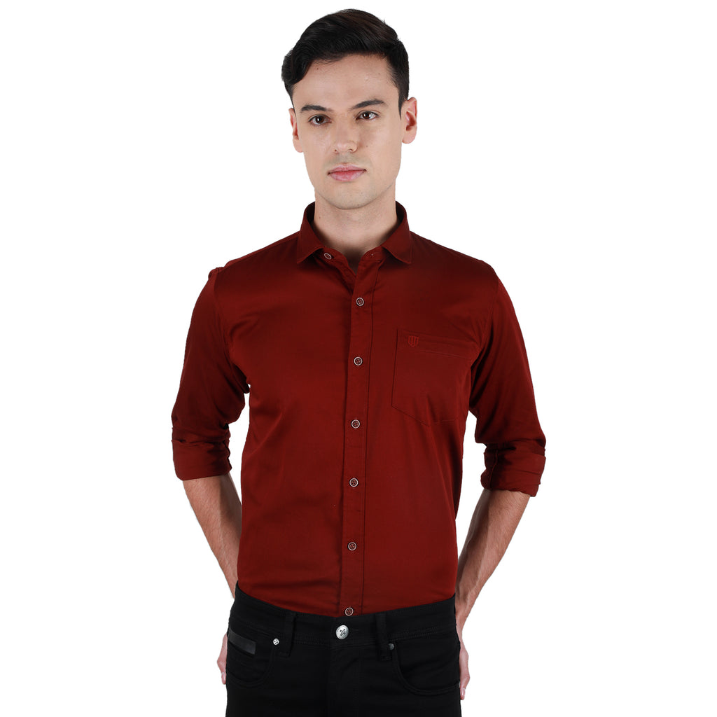 Duke Urban Men Full Sleeve Cotton Shirt (SDO8PLS)