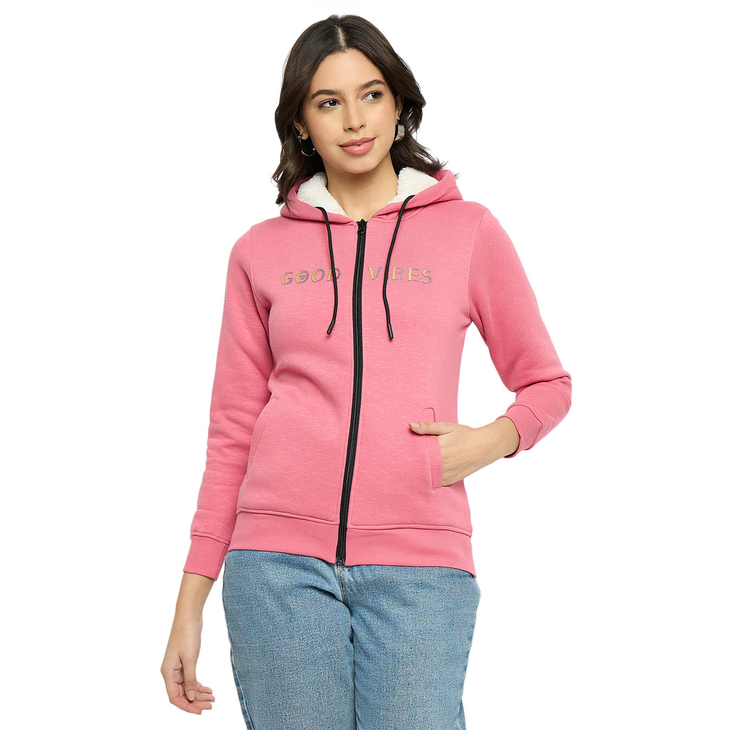 Duke Urban Women Hooded Zipper Sweatshirt (LFX925)