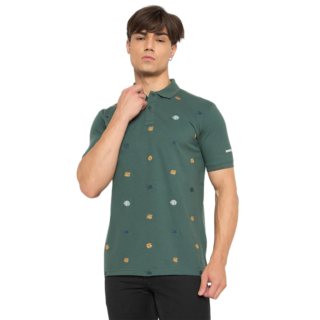 Duke Urban Men Half Sleeve Cotton T-shirt (LF7112)