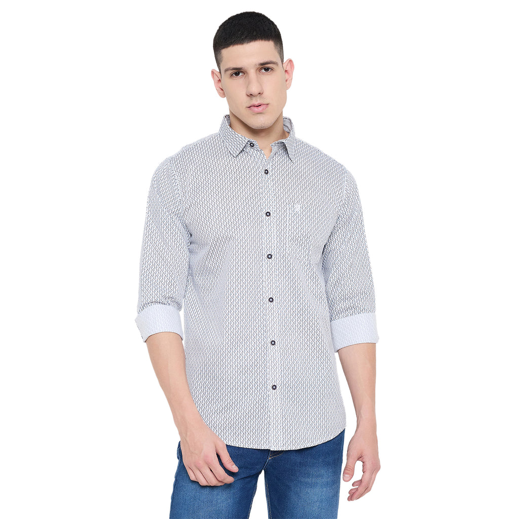 Duke Urban Men Full Sleeve Cotton Shirt (SDO7PRB)