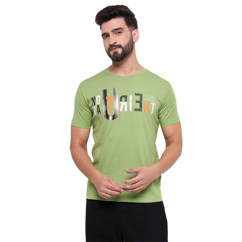 Duke Urban Men Half Sleeve Cotton T-shirt (LF7164)