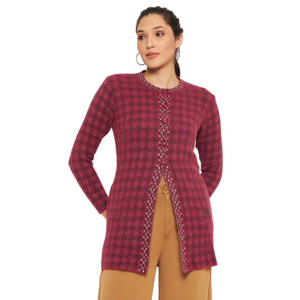 Duke Urban Women Full Sleeve Cardigan (SDS1215)