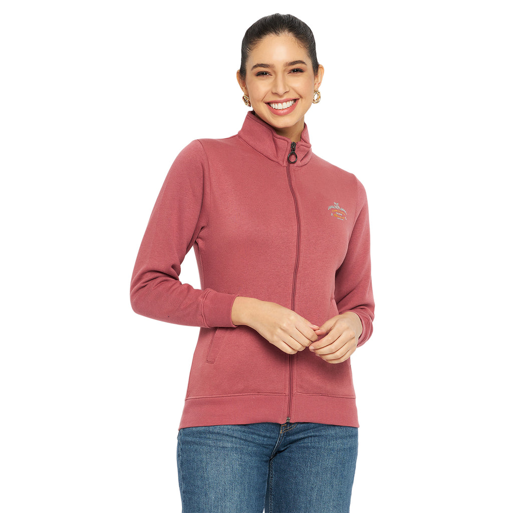 Duke Urban Women Full Sleeve Zipper Sweatshirt (LFX870)