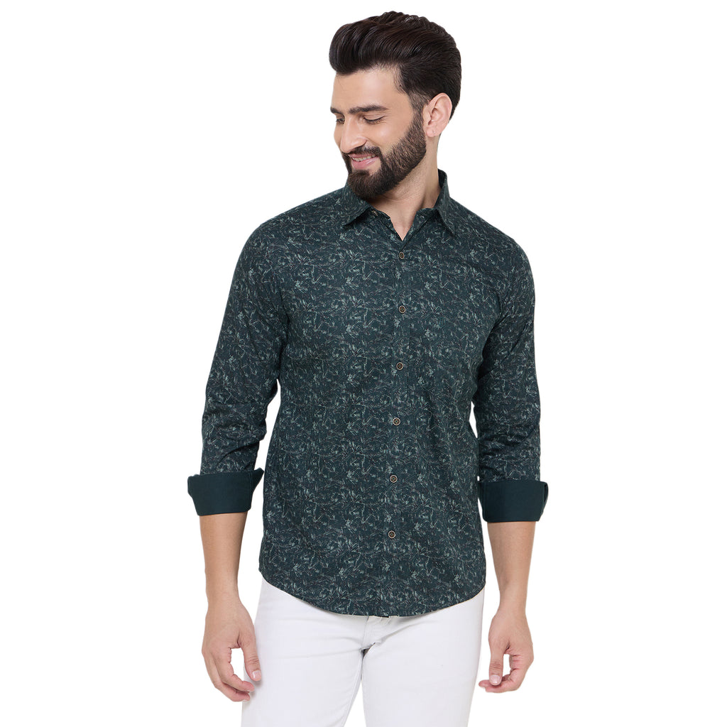 Duke Urban Men Full Sleeve Cotton Shirt (SDO7PRG)