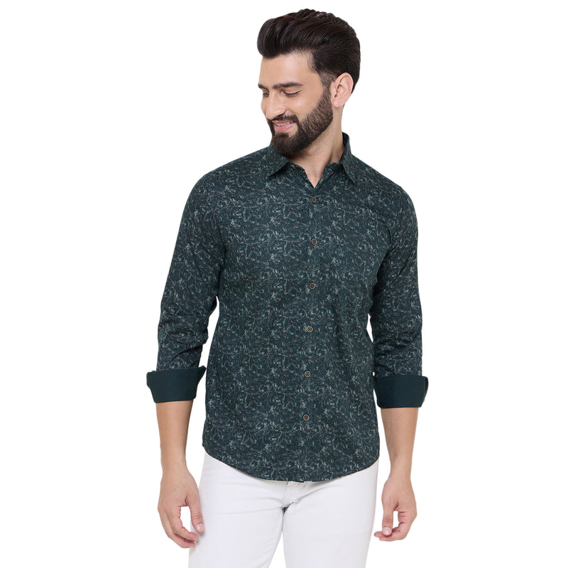 Duke Urban Men Full Sleeve Cotton Shirt (SDO7PRG)