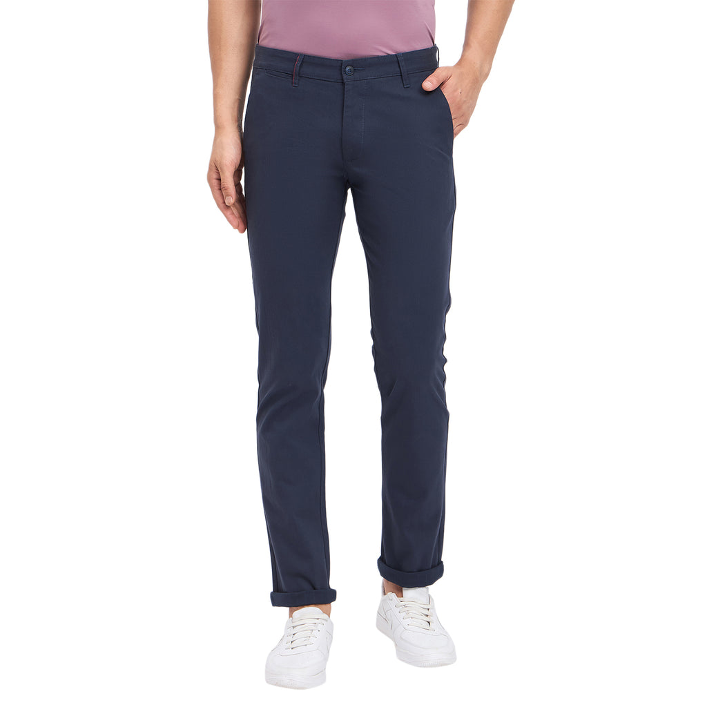 Duke Urban Men Flatfront Narrowfit Chinos Trousers (SDT4568)