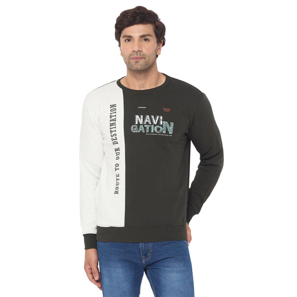 Duke Urban Men Round Neck Sweatshirt (LF6282)