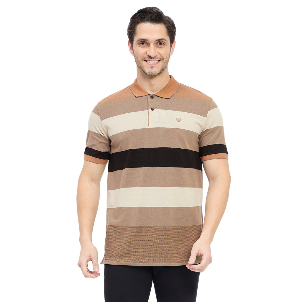 Duke Urban Men Half Sleeve Cotton T-shirt (LF7206)