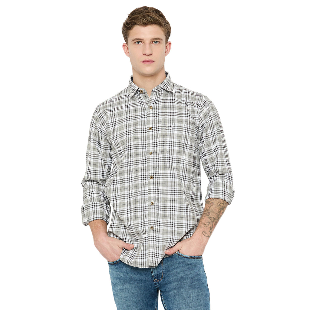Duke Urban Men Full Sleeve Cotton Shirt (SDO8CKX)