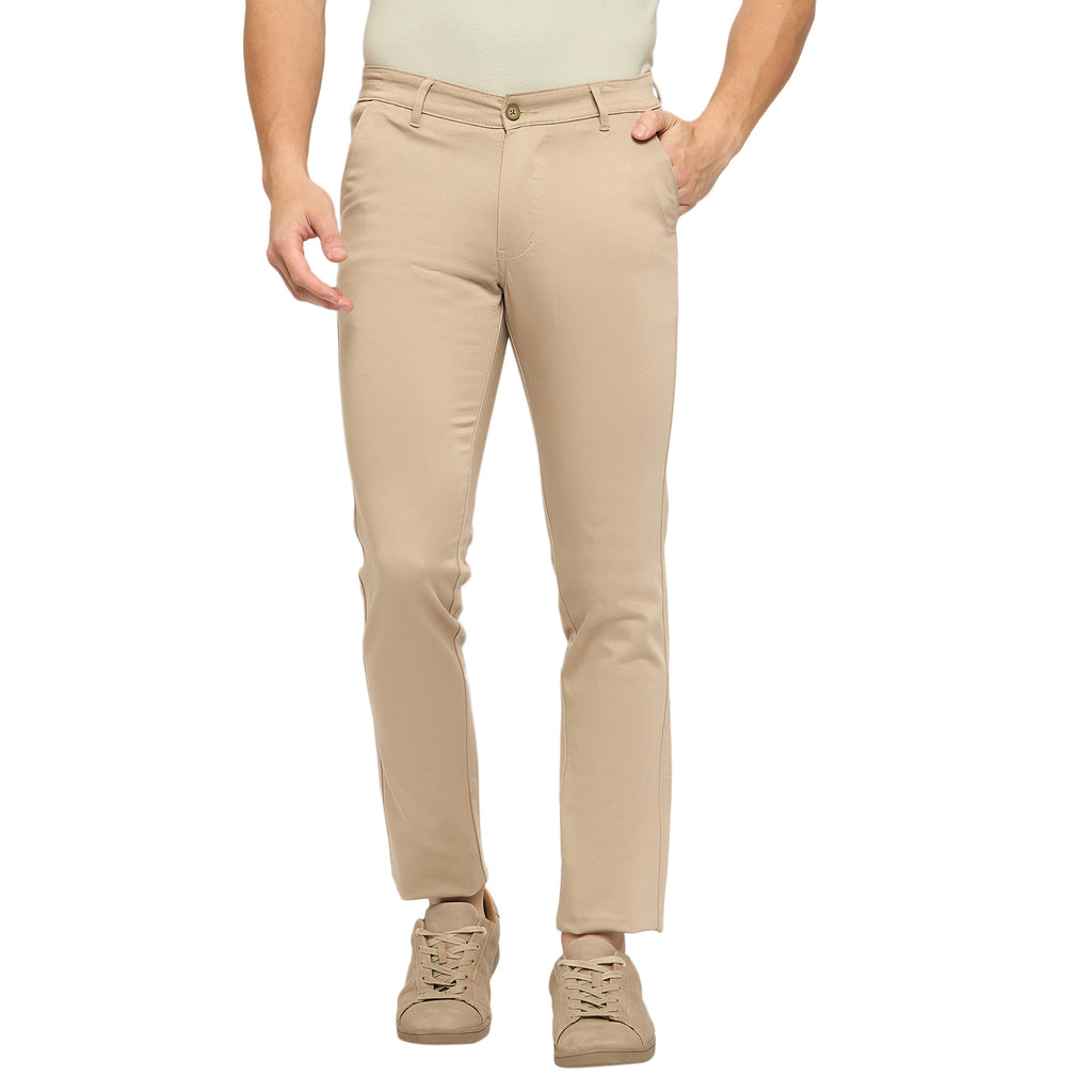Duke Urban Men Flatfront Narrowfit Chinos Trousers (SDT4591)
