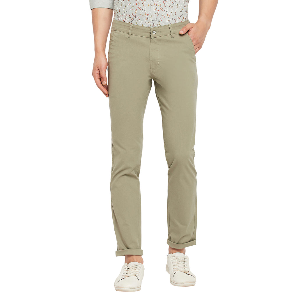 Duke Urban Men Slim Fit Cotton Trousers (SDT4580)