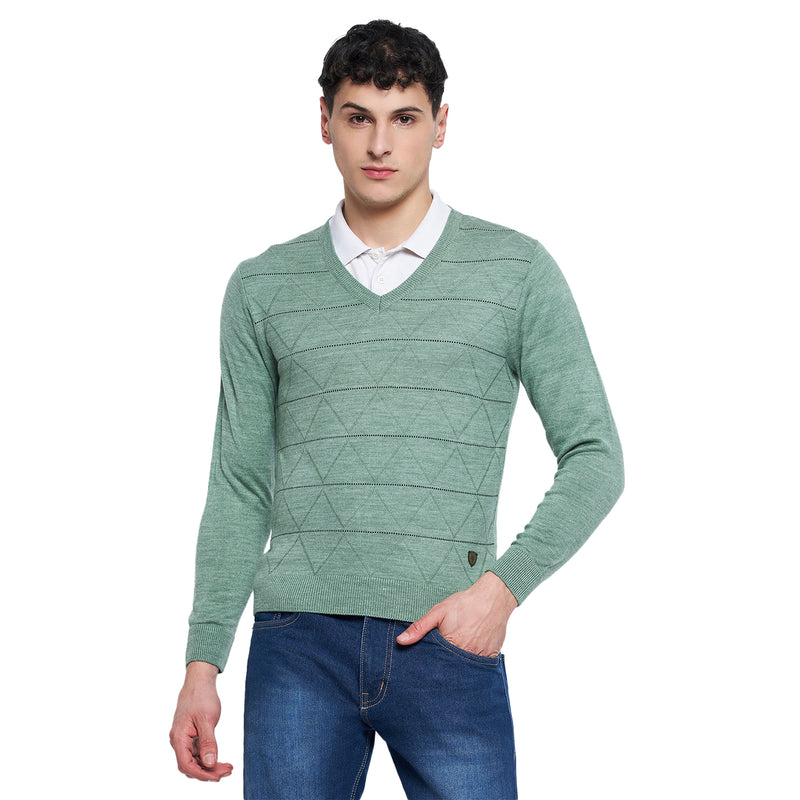 Duke Urban Men Full Sleeve V-Neck Sweater (SDS8089)
