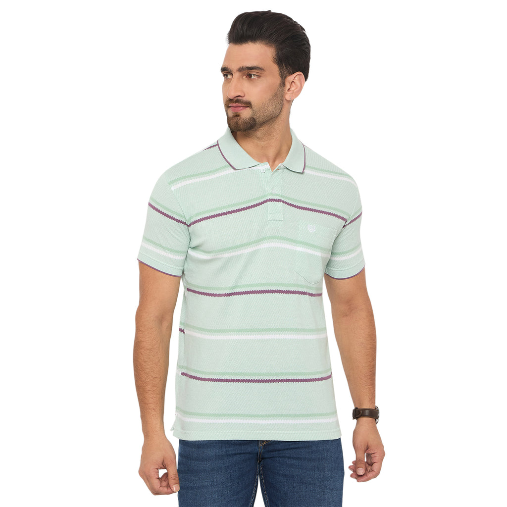 Duke Urban Men Half Sleeve Cotton Tshirt (LF7381)
