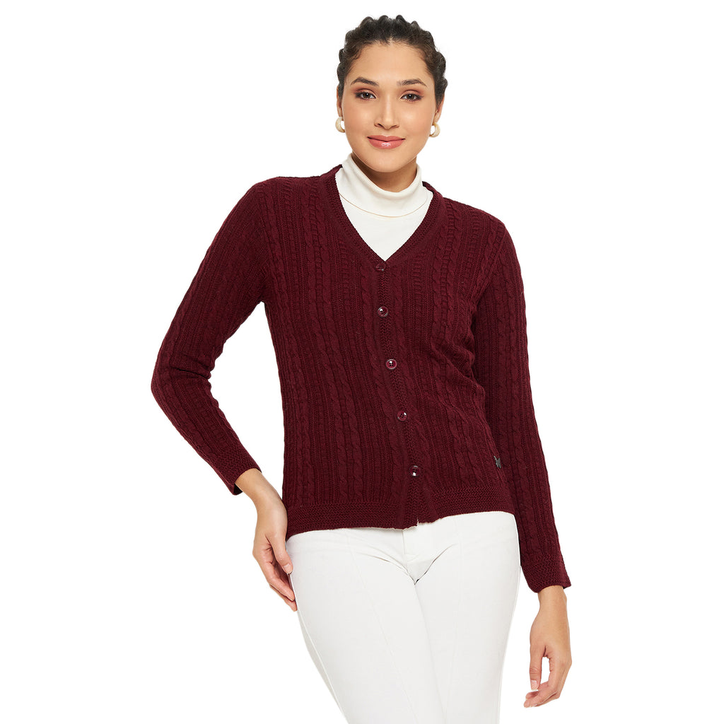 Duke Urban Women Full Sleeve Cardigan (SDS1163)