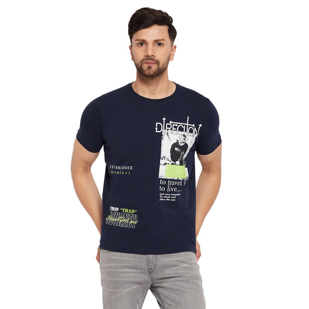 Duke Stardust Men Round Neck Half Sleeve Cotton T-shirt (1023)