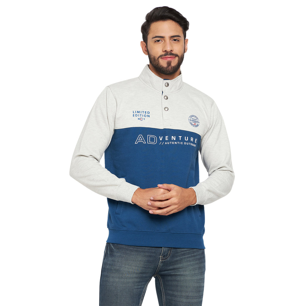 Duke Urban Men High Neck Sweatshirt (LF6131)