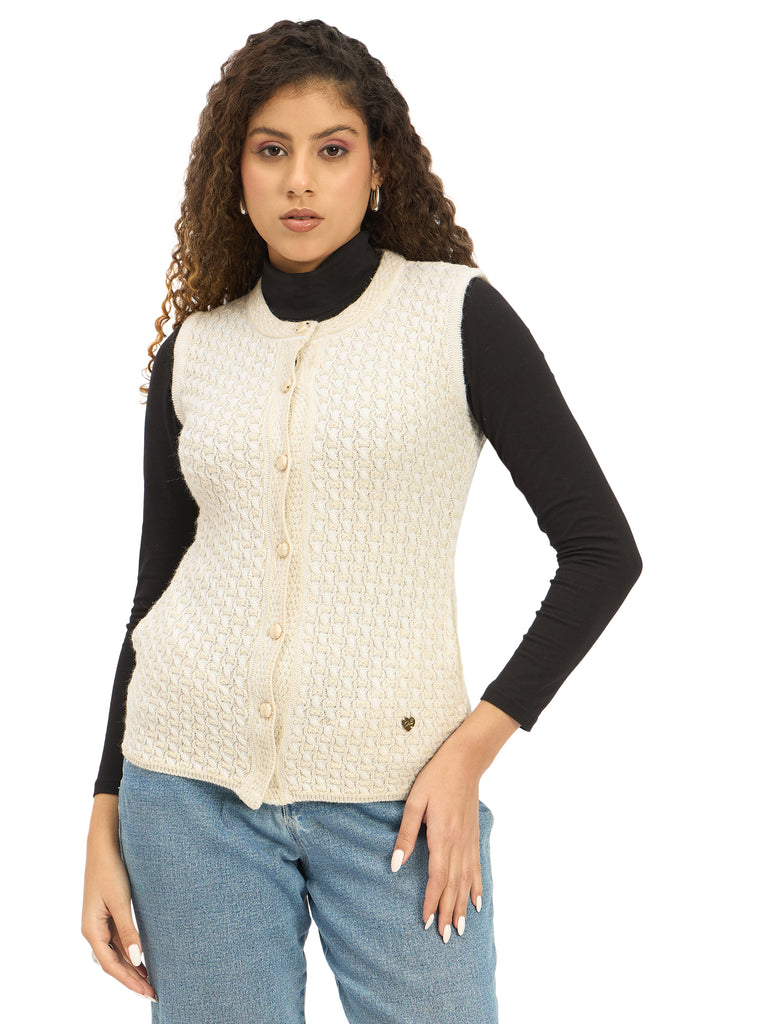 Duke Urban Women Sleeveless Cardigan (SDS1266N)