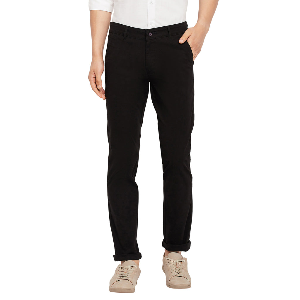 Duke Urban Men Slim Fit Cotton Trousers (SDT4580)