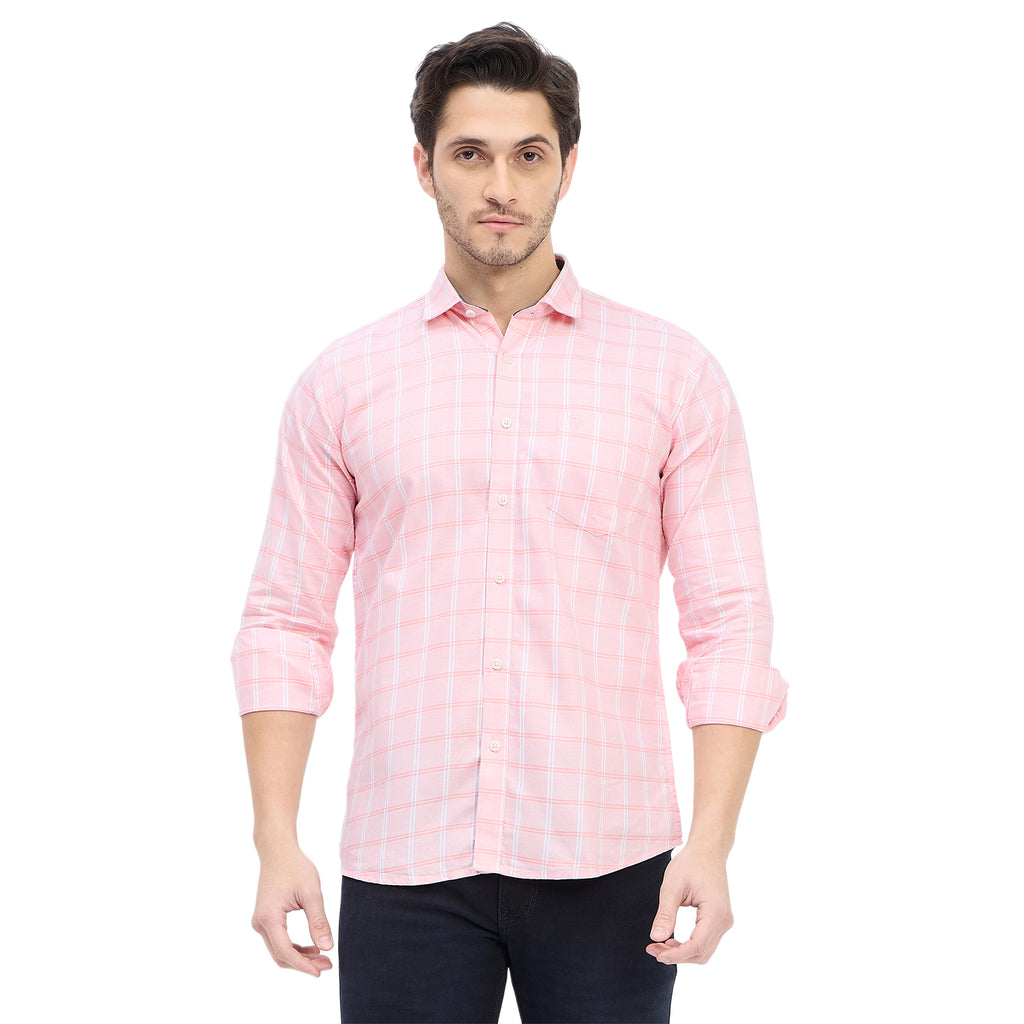 Duke Urban Men Full Sleeve Cotton Shirt (SDO8CKAC)