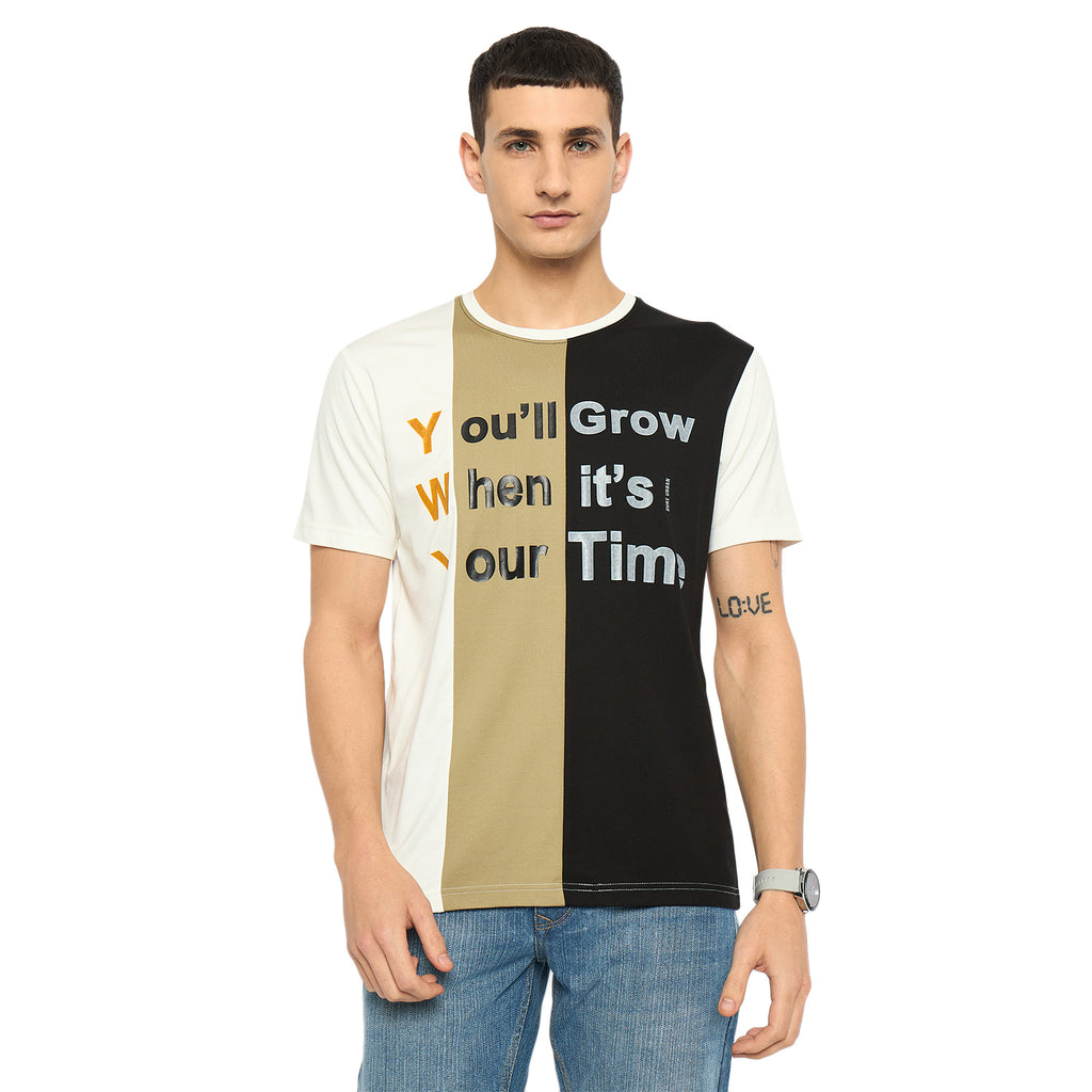 Duke Urban Men Half Sleeve Cotton Tshirt (LF7341)