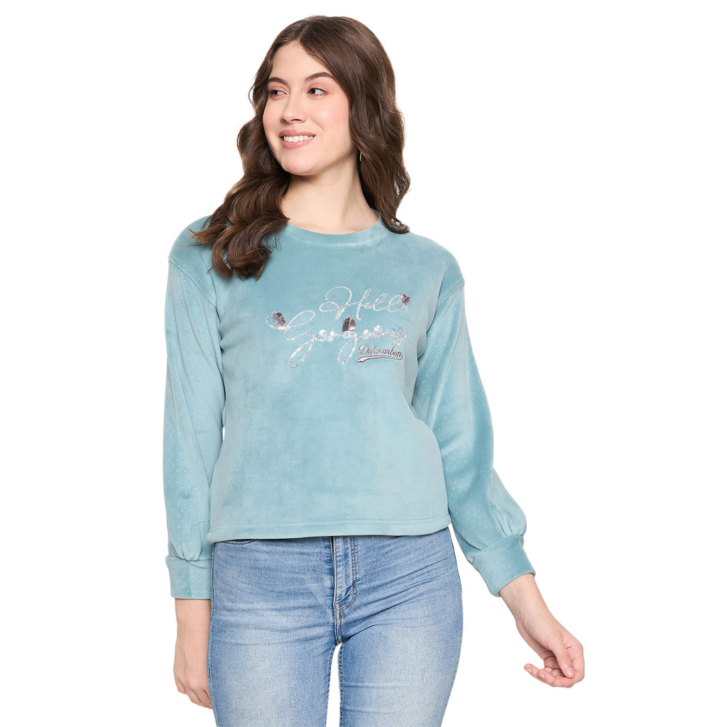 Duke Urban Women Round Neck Sweatshirt (LFX969)