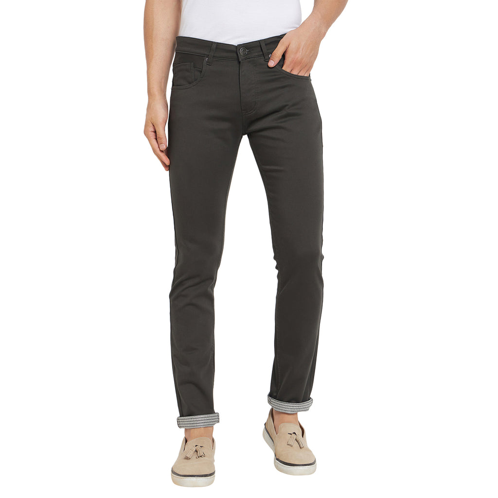 Duke Urban Men Solid Chinos Trousers (SDT4604)