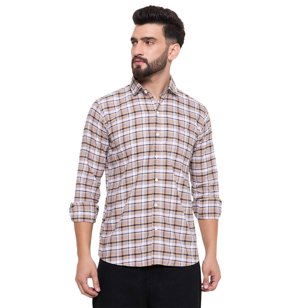 Duke Urban Men Full Sleeve Cotton Shirt (SDO8CKI)