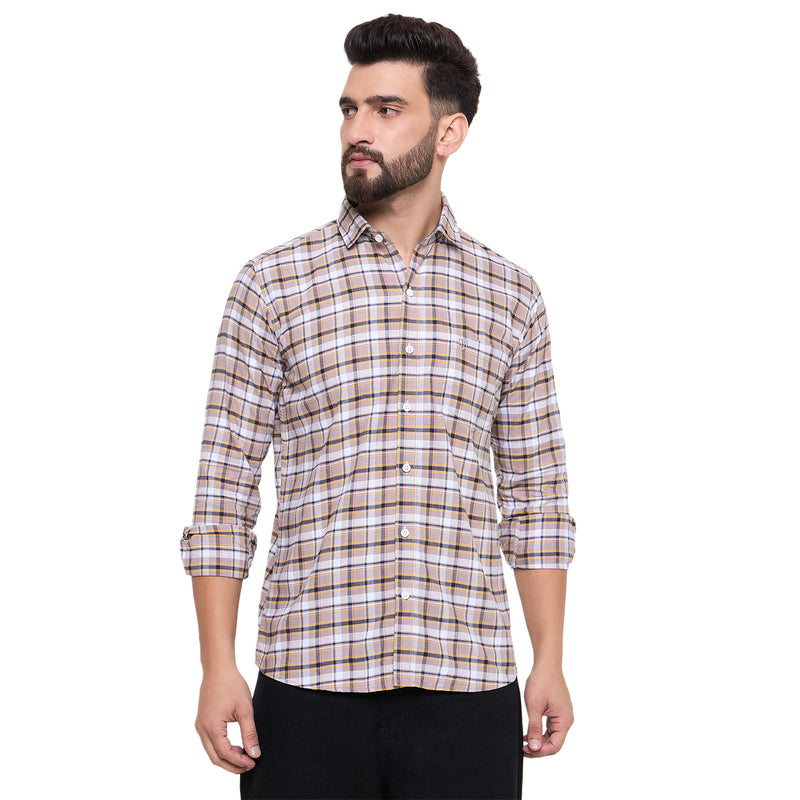 Duke Urban Men Full Sleeve Cotton Shirt (SDO8CKI)