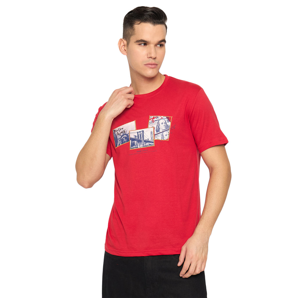 Duke Urban Men Half Sleeve Cotton T-shirt (ONLF301)