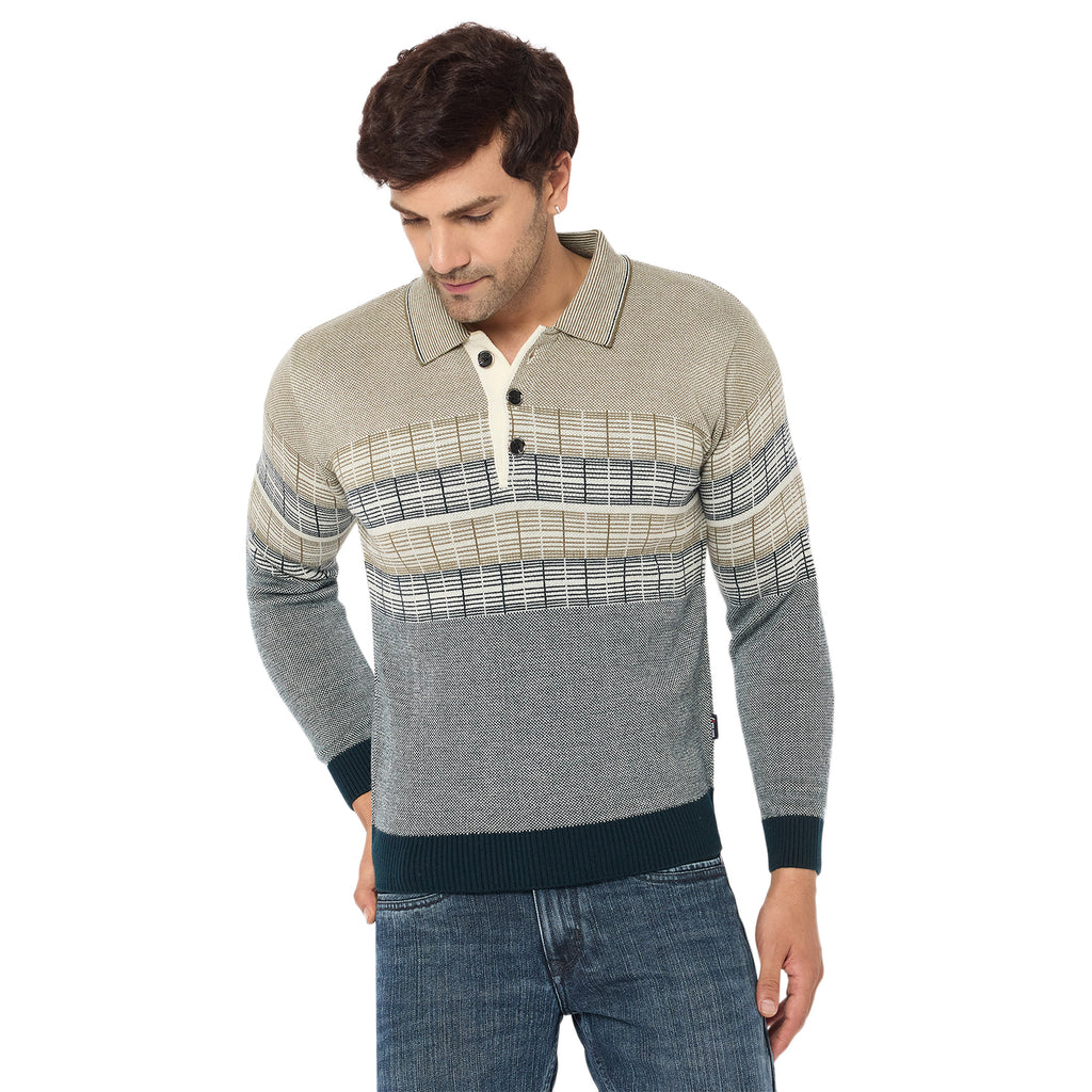 Duke Urban Men Collared Neck Sweater (SDS2231)