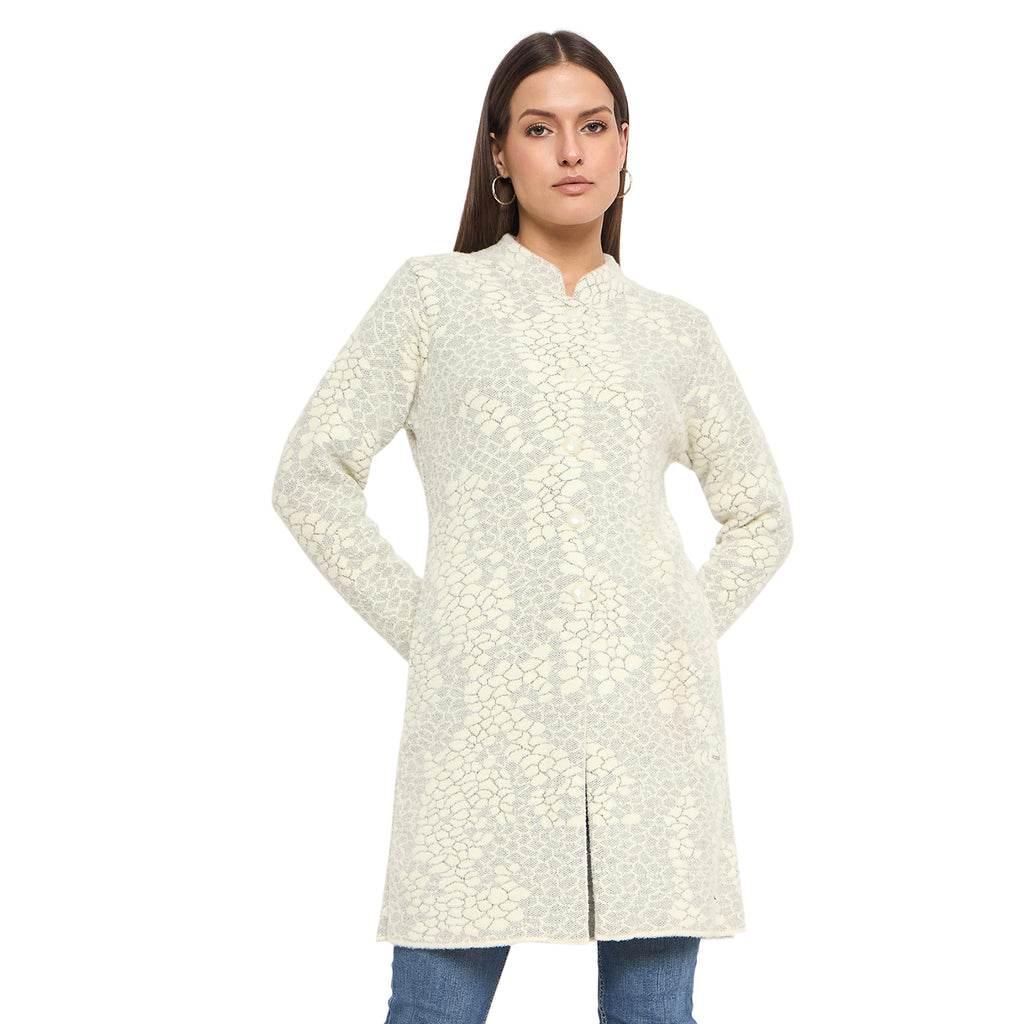 Duke Urban Women Full Sleeve Long Coat (SDS1260)