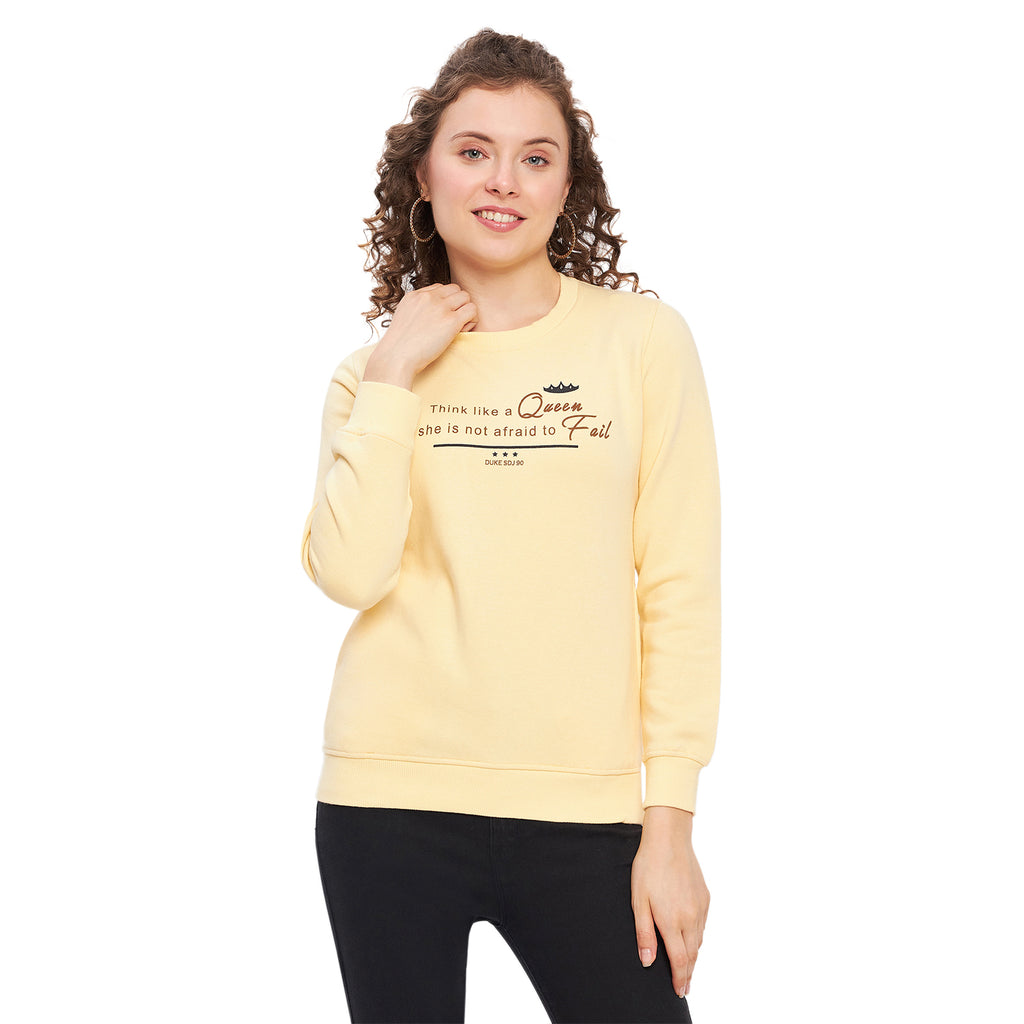 Duke Urban Women Printed Sweatshirt (LFX872)