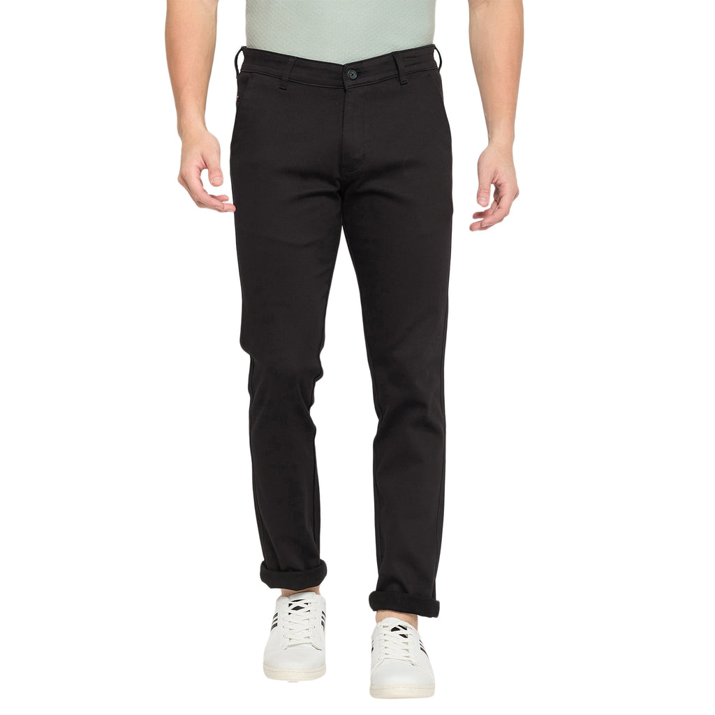 Duke Urban Men Flatfront Narrowfit Chinos Trousers (SDT4592)