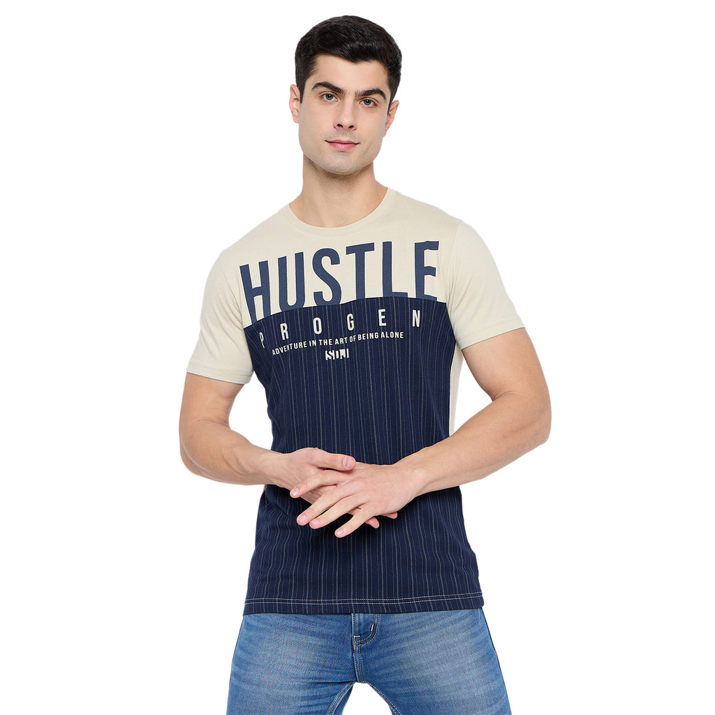 Duke Urban Men Half Sleeve Cotton T-shirt (LF7418)